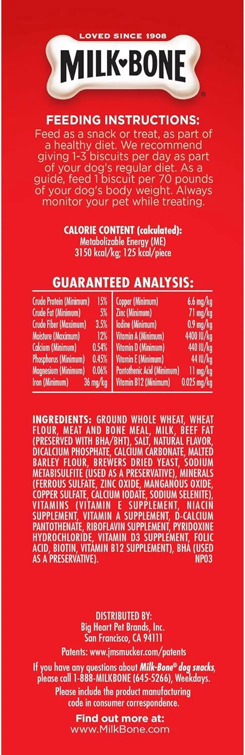 Jm Smucker Co Milk-Bone Original Large Biscuits 4lb - Image 2