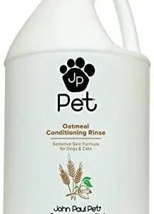 John Paul Oatmeal Conditioning Rinse Cat and Dog Shampoo - 1 Gallon - 128 oz
