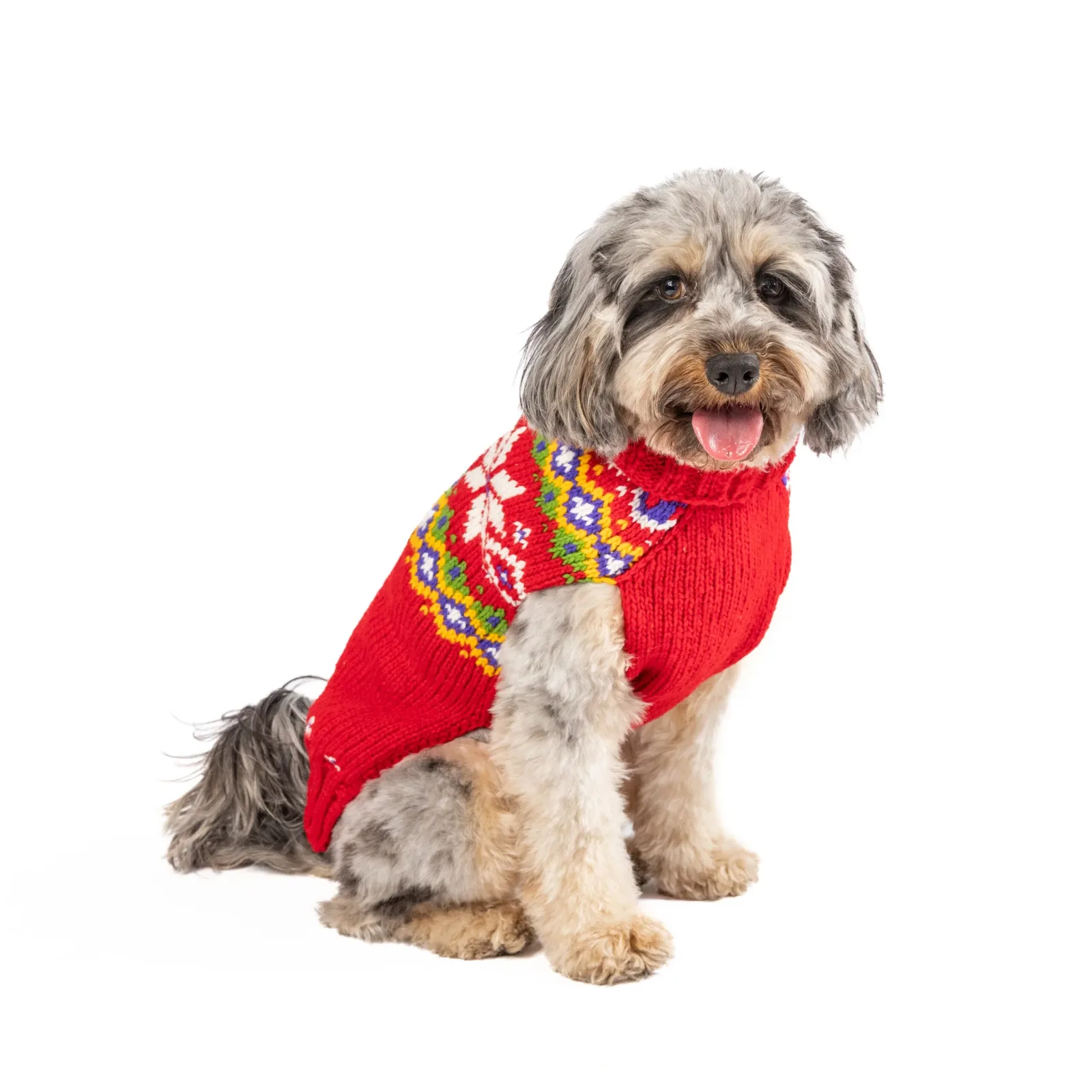 Jolly Red Dog Sweater - Image 2