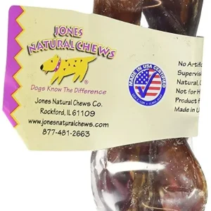 Jones Natural Chews Braided Stick Large - 6-7 Inch - 1 oz