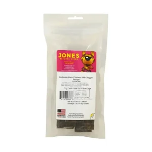 Jones Natural Chews Dog Snacks Barknola Bar with Chicken and Veggies