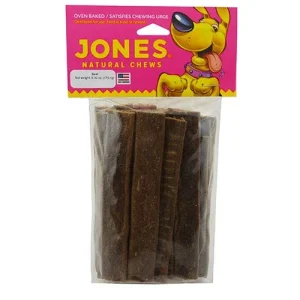 Jones Natural Chews Dollar Big Paw Jerky Natural Dog Chews - 3 Pack - 50 Count