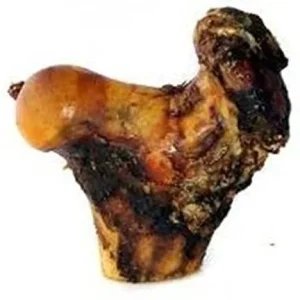 Jones Natural Chews Large Meaty Smoked Beef Saddle Knuckles Natural Dog Chews - 10 Count