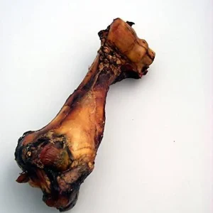 Jones Natural Chews Meaty Smoked Beef Dino Arm Bones with Knuckles - 12-14 Inch - 10 Count