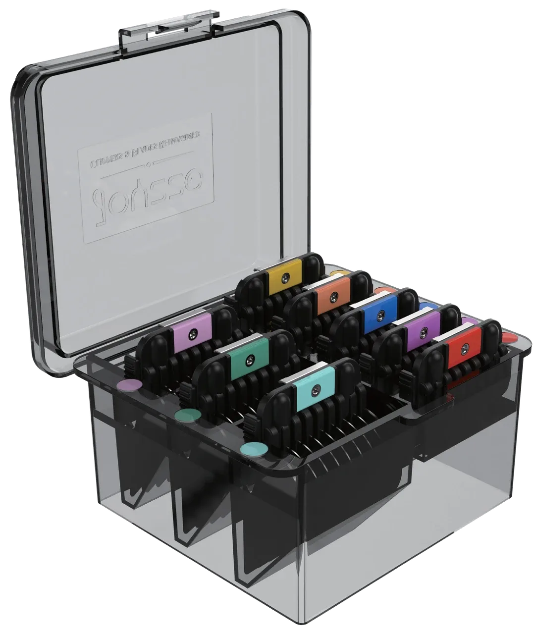 Joyzze A Series 8 Piece Metal Comb Set