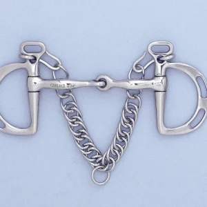 JP by Korsteel® Jointed Uxeter Kimberwick Bit