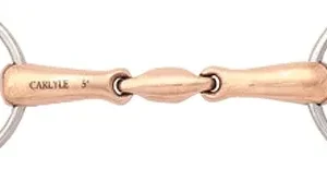 JP by Korsteel® Oval Mouth Copper Loose Ring Snaffle Bit