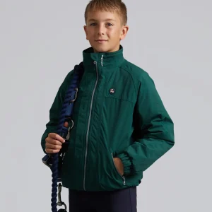 Junior Pro Rider Unisex Riding Jacket Green