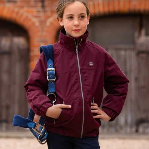 Junior Pro Rider Unisex Riding Jacket Wine
