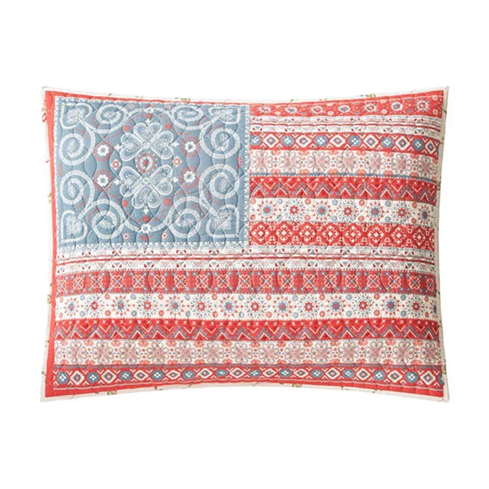 Junk Gypsy Boho Americana Quilt Set - Image 2