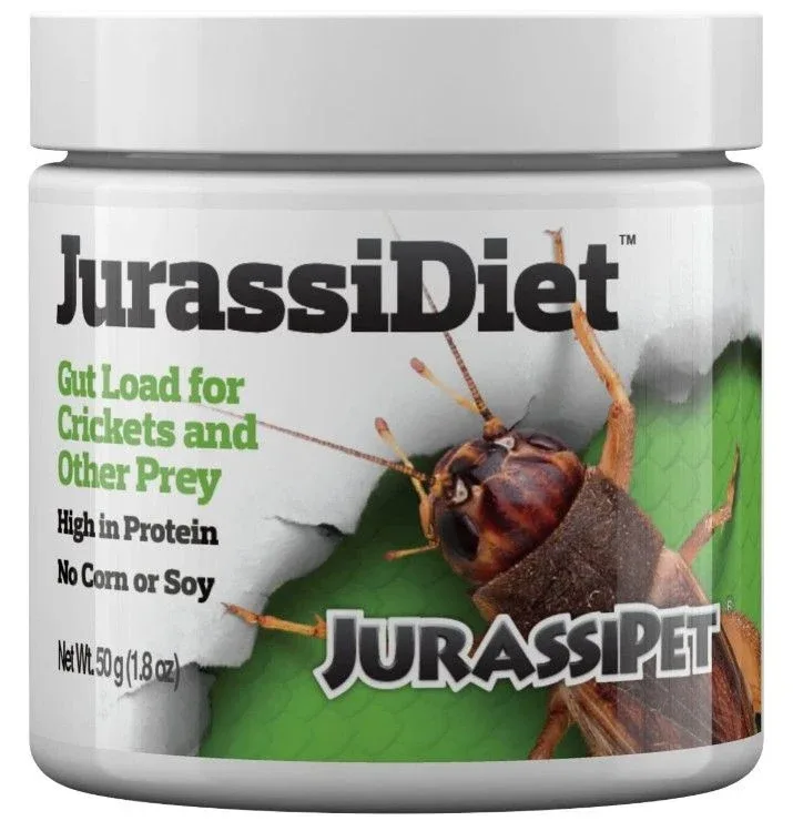 JurassiPet JurassiDiet Gutload High Protein Complete Diet for Crickets