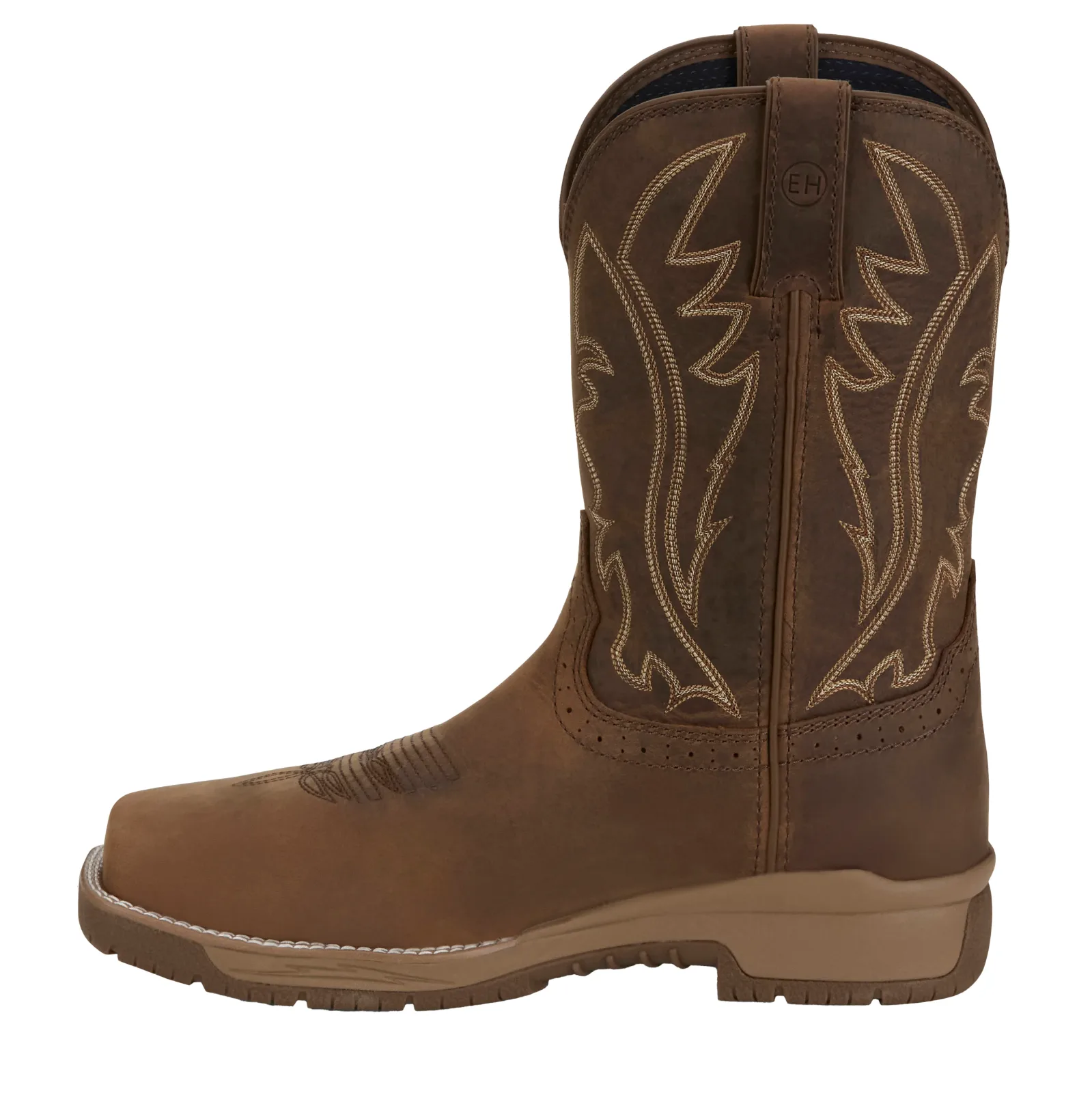 Justin Boot Company Mens Commander 11In Nano Comp Toe Work Boot - Image 2