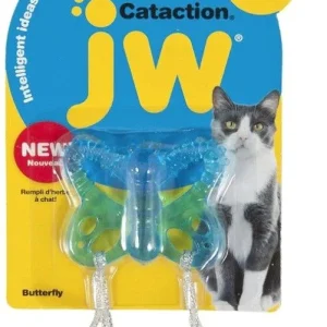 JW Pet Cataction Catnip Infused Butterfly Interactive Cat Toy