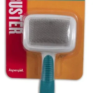 JW Pet Furbuster 2-In-1 Slicker and Bristle Brush for Cats