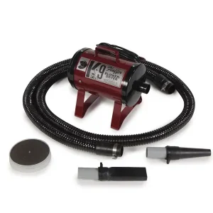 K-9 Fluffer Variable Speed Dog Dryer Burgundy