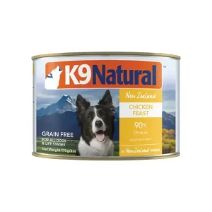 K9 Natural Cage-Free Chicken Feast Grain-Free Canned Dog Food