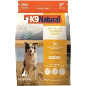 K9 Natural Chicken Freeze-Dried Dog Food - New Zealand Grain-Free Feast