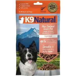 K9 Natural Freeze-Dried Dog Food Topper with Lamb & King Salmon 3.5oz