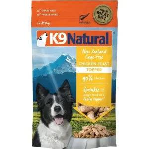 K9 Natural - Grain Free Freeze Dried Chicken Dog Food Topper 3.5oz