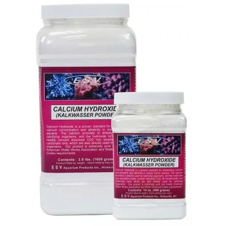 Kalkwasser Powder Calcium Hydroxide (14 oz, 400 grams) - ESV