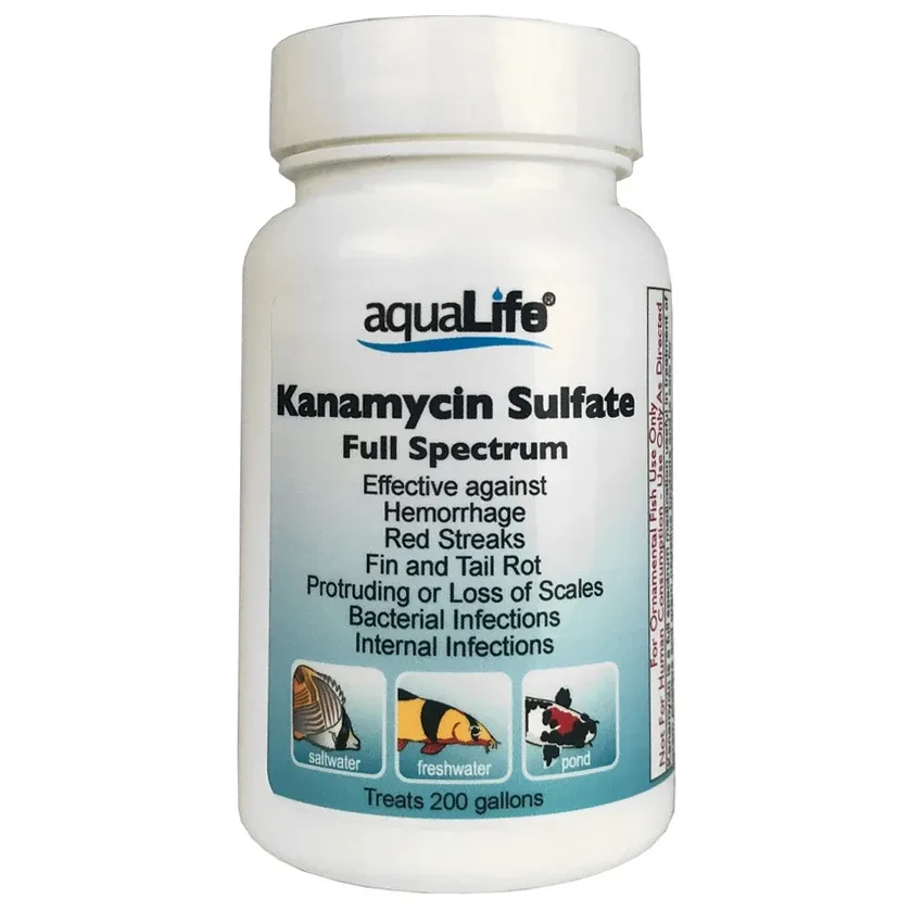 Kanamycin Sulfate - Treats 200 Gallons