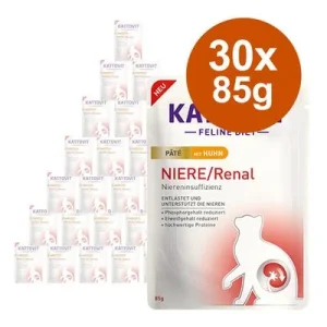Kattovit Kidney/Renal Paté Saver Pack 30 x 85g