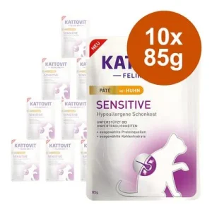 Kattovit Sensitive Paté 10 x 85g