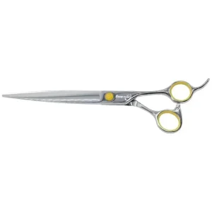 Kenchii 8" Offset Straight Shear Supreme for Right-Handed Grooming