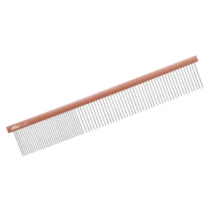 Kenchii Rose Gold Grooming Comb Large 9.8" Fine/Coarse