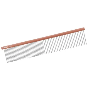 Kenchii Rose Gold Grooming Comb Medium 7.5" Fine/Coarse