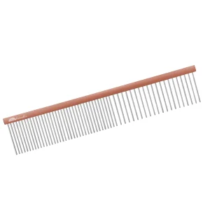 Kenchii Rose Gold Grooming Comb Small 6.8" Fine/Coarse