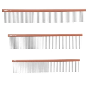 Kenchii Rose Gold Grooming Combs Fine/Coarse