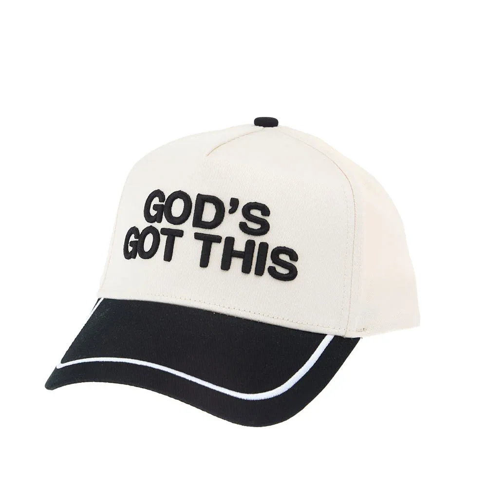 Kenzkustomz God's Got This Black Cap - Image 2
