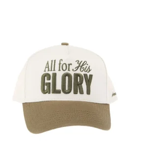 Kenzkustomz Olive All For His Glory Cap