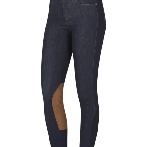 Kerrits Kids’ Stretch Denim Knee-Patch Breech