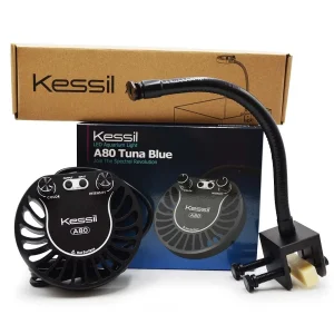 Kessil A80 Tuna Blue LED Aquarium Light with Mini Gooseneck Mount Bundle