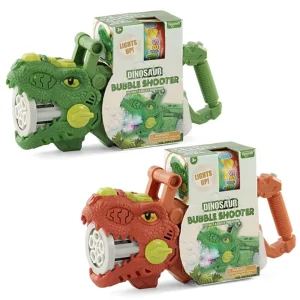 Keycraft Global Inc Assorted Dinosaur Bubble Machine