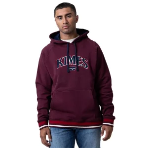 Kimes Ranch Kubo Hood Men's Burgundy Sweatshirt
