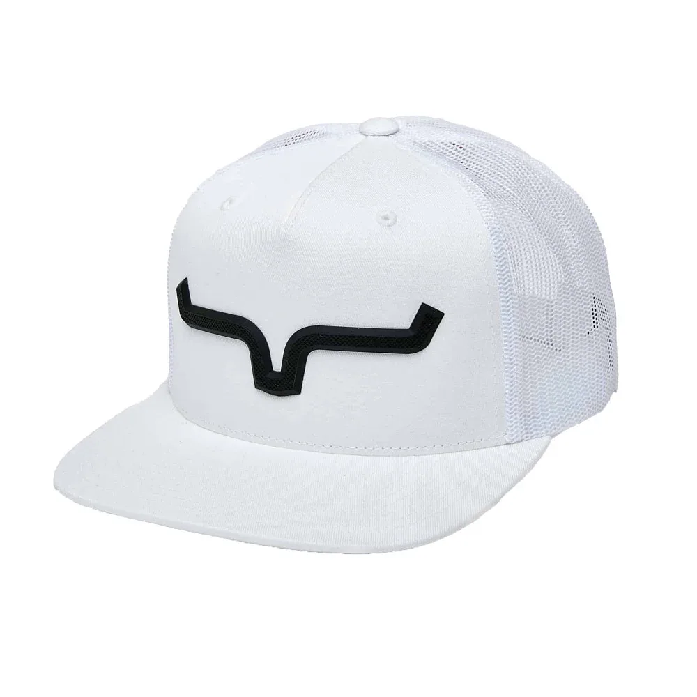 Kimes Ranch Men's Super Charged White Cap - Image 2