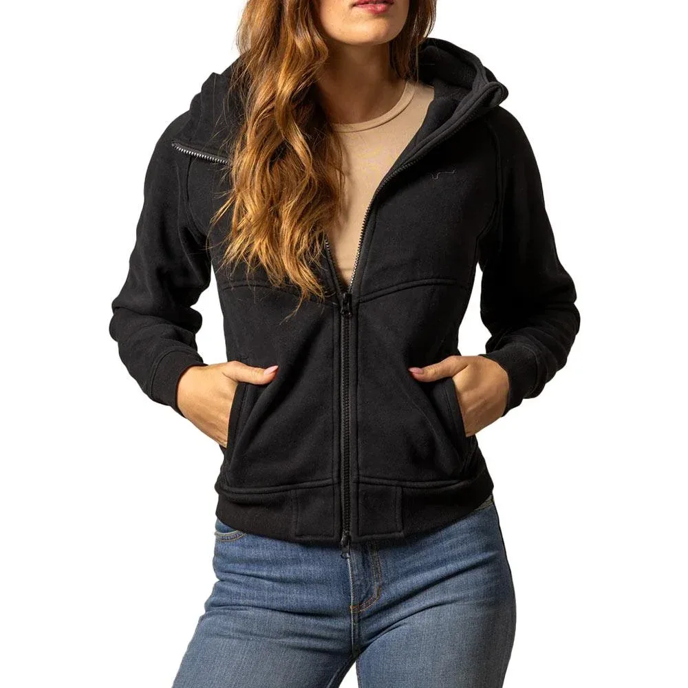 Kimes Ranch Women's Black Emma Zip Front