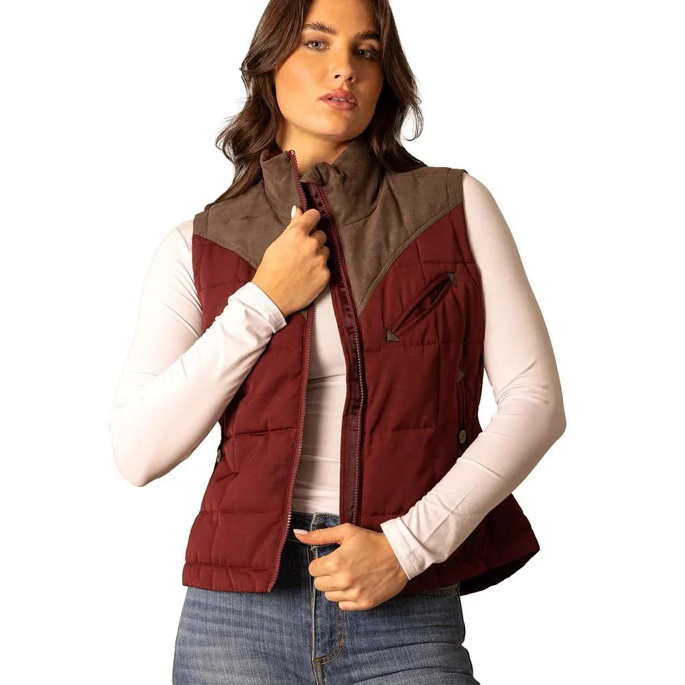 Kimes Ranch Women's Maroon Lenora Vest