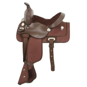 King Series Krypton Pro Trail Synthetic Western Saddle 15"