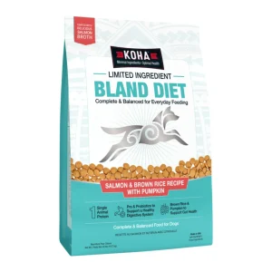 Koha Dog Limited Ingredient Bland Diet Salmon & Brown Rice, 20 lb