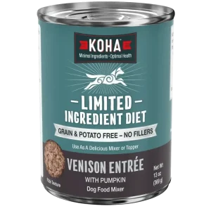 KOHA Limited Ingredient Diet Venison Entrée Wet Dog Food 12ea/13 oz