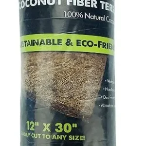 Komodo Living Natural Coconut Fiber Terrarium Liner 12 x 30 Inch