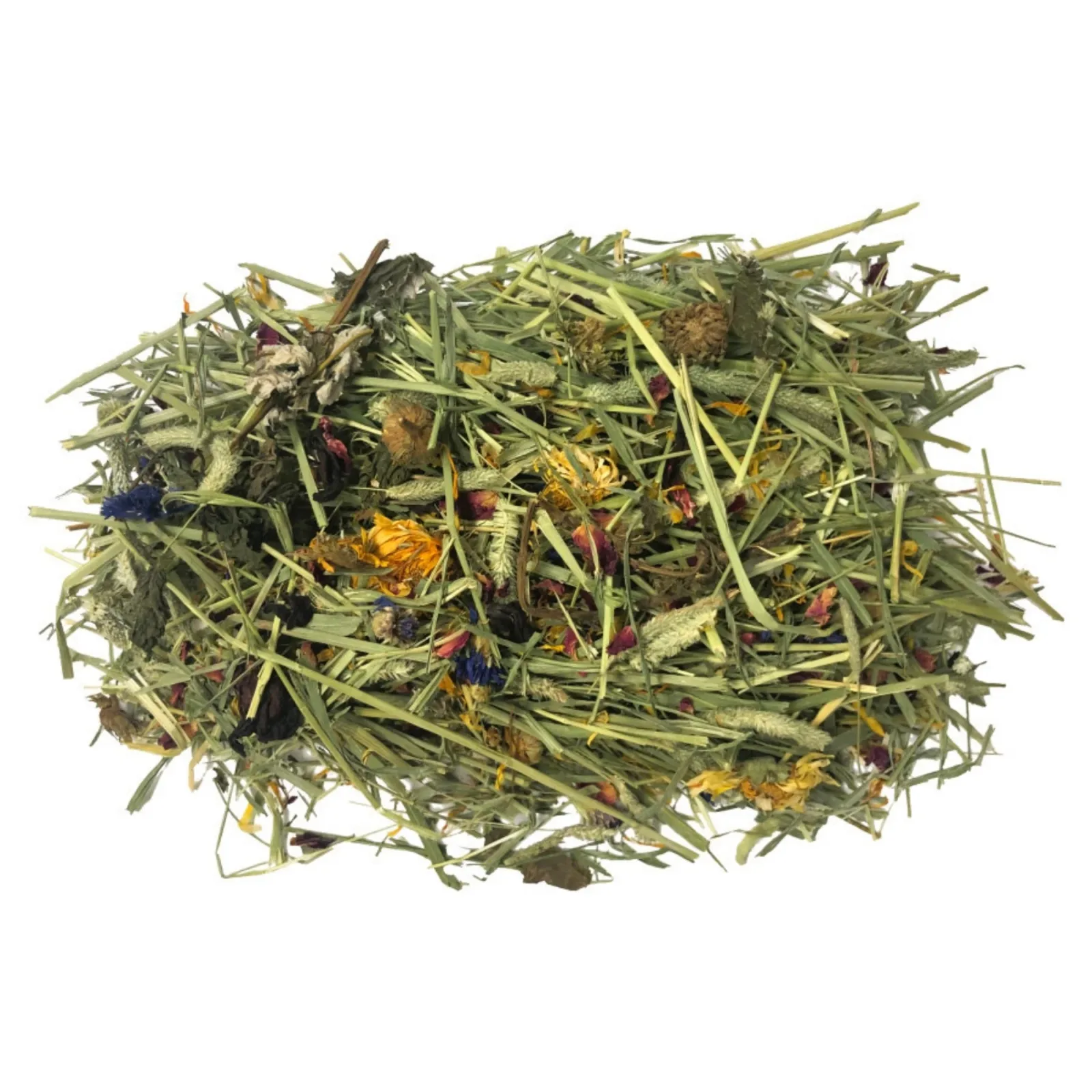 Komodo Tortoise Hay with Wildflowers 24 oz - Timothy Hay Tortoise Food - Image 2