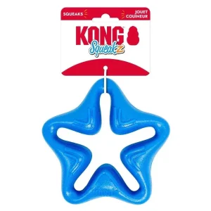 KONG Squeakz Star Dog Toy - Fun Squeaky Plaything for Dogs