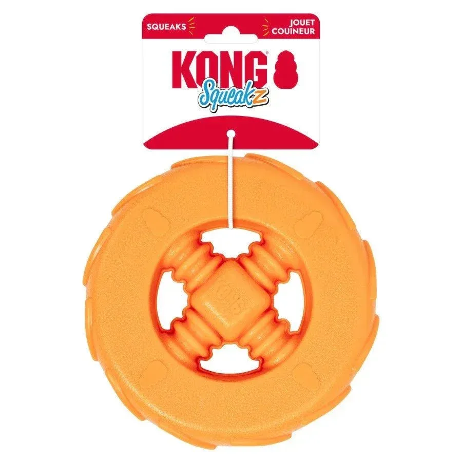 KONG Squeakz Wheel Dog Toy for Interactive Play - Image 2