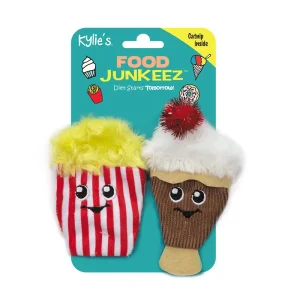 Kylie's Cat Food Junkeez Popcorn & Milkshake 2pk