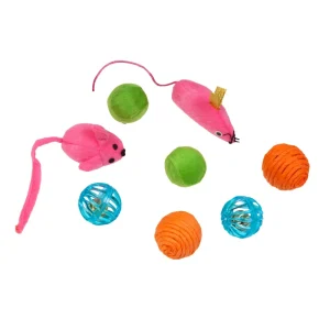 Kylie's Mouse And Ball 8pk